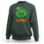 St. Patrick's Day Sweatshirt Irish I Was Gaming Funny Lucky Shamrocks Gamer - Wonder Print Shop