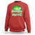 Funny St Patrick's Day Sweatshirt Prone To Shenanigans And Malarkey