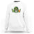 St. Patrick's Day Sweatshirt Irish Beer Funny Skeleton Drinking - Wonder Print Shop