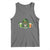 St Patrick's Day Tank Top Irish Beer Funny Skeleton Drinking