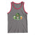 St Patrick's Day Tank Top Irish Beer Funny Skeleton Drinking