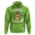 Happy St.Catrick's Patrick's Day Lucky Cat Shamrock Hoodie - Wonder Print Shop