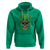 St. Patrick's Day Hoodie Irish Sugar Skull Lucky Hat Shamrocks - Wonder Print Shop