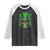 St Patrick's Day Raglan Shirt Irish Sugar Skull Lucky Shamrocks Hat