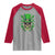 St Patrick's Day Raglan Shirt Irish Sugar Skull Lucky Shamrocks Hat