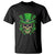 St. Patrick's Day T Shirt Irish Sugar Skull Lucky Hat Shamrocks - Wonder Print Shop