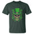 St. Patrick's Day T Shirt Irish Sugar Skull Lucky Hat Shamrocks - Wonder Print Shop