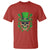 St. Patrick's Day T Shirt Irish Sugar Skull Lucky Hat Shamrocks - Wonder Print Shop