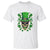 St. Patrick's Day T Shirt Irish Sugar Skull Lucky Hat Shamrocks - Wonder Print Shop