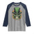 St Patrick's Day Raglan Shirt Irish Sugar Skull Lucky Hat Shamrocks