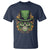 St. Patrick's Day T Shirt Irish Sugar Skull Lucky Hat Shamrocks - Wonder Print Shop