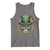 St Patrick's Day Tank Top Irish Sugar Skull Lucky Hat Shamrocks