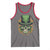 St Patrick's Day Tank Top Irish Sugar Skull Lucky Hat Shamrocks