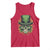 St Patrick's Day Tank Top Irish Sugar Skull Lucky Hat Shamrocks