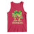 St Patrick's Day Tank Top Little Miss Shenanigans Coquette Shamrocks