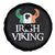 St Patrick's Day Spare Tire Cover Irish Viking Helmet Lucky Shamrocks Ireland Flag