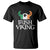 St. Patrick's Day T Shirt Irish Viking Helmet Lucky Shamrocks Ireland Flag - Wonder Print Shop