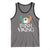 St Patrick's Day Tank Top Irish Viking Helmet Lucky Shamrocks Ireland Flag