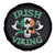 St Patrick's Day Spare Tire Cover Irish Viking Skull Lucky Shamrocks Ireland Flag