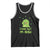 St Patrick's Day Tank Top Kiss Me I'm Irish Cute Dinosaur