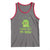 St Patrick's Day Tank Top Kiss Me I'm Irish Cute Dinosaur