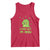 St Patrick's Day Tank Top Kiss Me I'm Irish Cute Dinosaur