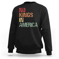 Retro No Kings in America Sweatshirt