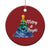 Colorful Christmas Tree Merry And Bright Christmas Ornament - Wonder Print Shop