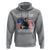 Female Veteran Hoodie Stands Up For Her Country A Strong Woman - Wonder Print Shop