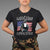 Female Veteran T Shirt Stands Up For Her Country A Strong Woman - Wonder Print Shop