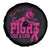 Pink Breast Cancer Spare Tire Cover Fight Like A Lion Roar For A Cure