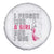 Pink Breast Cancer Spare Tire Cover I Fought Like A Girl And I Won TS09