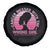 Breast Cancer Spare Tire Cover Cancer Messed With The Wrong Girl