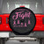 Breast Cancer Spare Tire Cover Pray Fight Believe