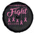 Breast Cancer Spare Tire Cover Pray Fight Believe