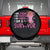 Pink Breast Cancer Spare Tire Cover I Am A Survivor Strong Powerful Fearless