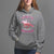 Breast Cancer Hoodie Pink Horse Racing Learning To Dance In The Rain - Wonder Print Shop