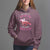 Breast Cancer Hoodie Pink Horse Racing Learning To Dance In The Rain - Wonder Print Shop