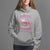 Breast Cancer Hoodie Pink Horse Racing Learning To Dance In The Rain - Wonder Print Shop