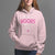 Breast Cancer Awareness Hoodie Check Your Boobs Mine Tries To Kill Me - Wonder Print Shop