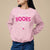 Breast Cancer Awareness Sweatshirt Check Your Boobs Mine Tries To Kill Me - Wonder Print Shop