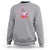 Breast Cancer Awareness Sweatshirt In October We Wear Pink Gnome - Wonder Print Shop