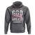 Breast Cancer Hoodie By The Grace Of God I'm A Survivor - Wonder Print Shop