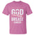 Breast Cancer T Shirt By The Grace Of God I'm A Survivor - Wonder Print Shop