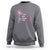 Breast Cancer Support The Fighters Sweatshirt Admire The Survivors Remember The Angels - Wonder Print Shop