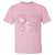 Breast Cancer Support The Fighters T Shirt Admire The Survivors Remember The Angels - Wonder Print Shop