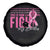 Pink Breast Cancer Spare Tire Cover This is How I Fight My Battles