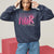 Pink Breast Cancer Sweatshirt This is How I Fight My Battles - Wonder Print Shop