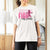 Pink Breast Cancer T Shirt For Women This is How I Fight My Battles - Wonder Print Shop