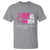 Male Breast Cancer T Shirt He Can Heal Cancer Christian - Wonder Print Shop